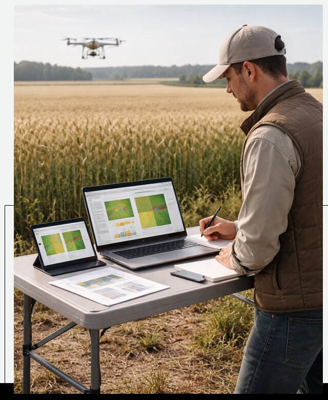 Система AI прогнозирования урожайности для точных агрономий в Фурманове