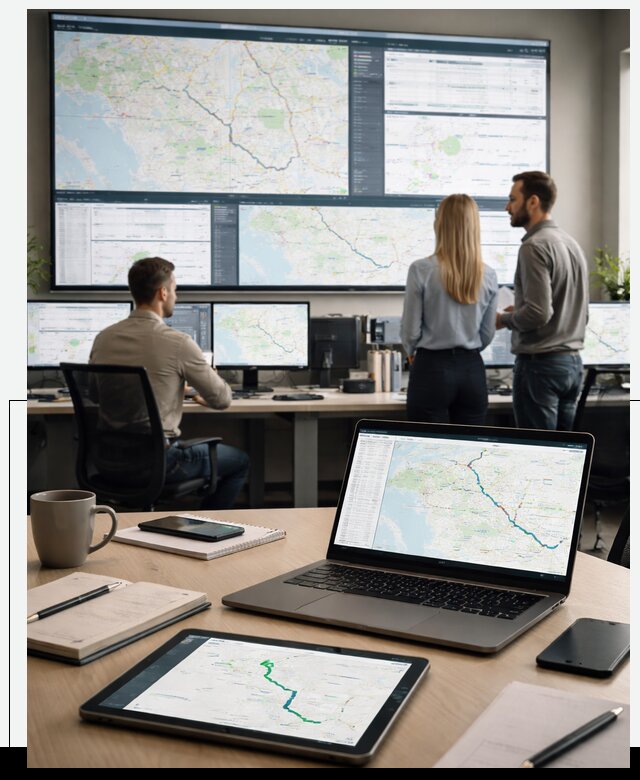 Трекинг грузов и Fleet Management, мониторинг автопарка в Фурманове