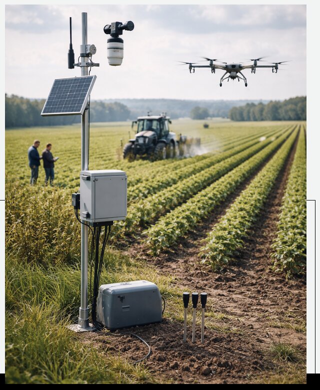 Разработка IoT мониторинга полей в Фурманове от 8660 р. | АвикейФрв